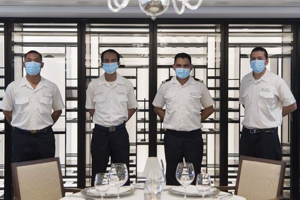 Windstar Cruises - Star Breeze - Star Plus - Amphora Restaurant Crew.jpg